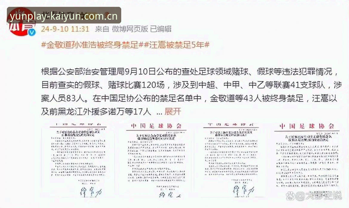中国足协第三批禁足名单深度评测：行业整顿与平台观赛体验分析